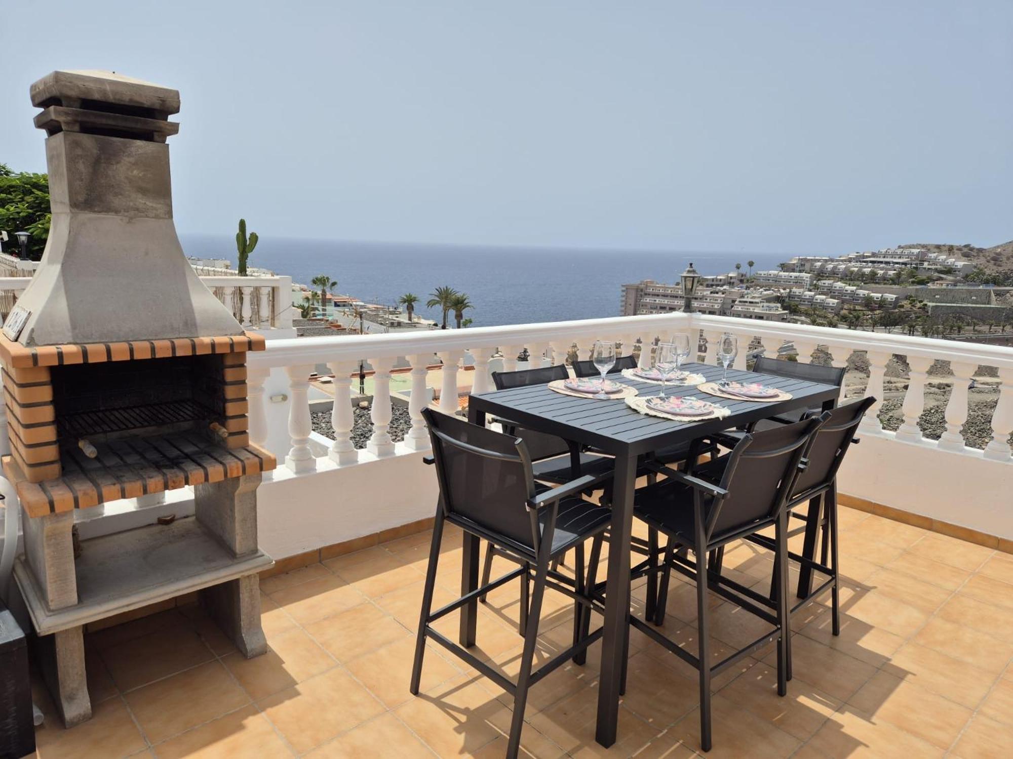 Ocean View Sunset Terrace - Near Anfi Del Mar Apartment Los Caideros Exterior photo